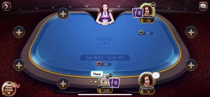 Tính năng chơi nhanh tiện lợi với Poker Zowin