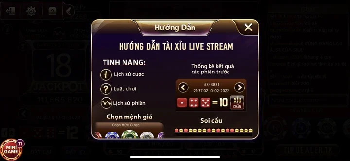 Cách chơi Tài xỉu livestream Zowin như thế nào?